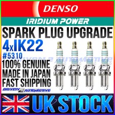 4 x DENSO IK22 IRIDIUM SPARK PLUGS FITS AUDI - A4 (8EC, B7) RS4 Quattro