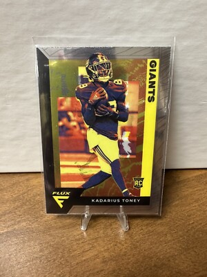 xu 白黒ボーダー Kadarius Toney 2021 Panini Chronicles Flux #FX-14 RC - New