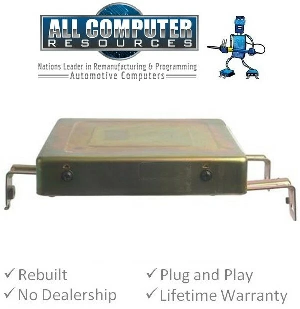 1991 Mitsubishi 3000GT Part# MD153354 DOHC ECU ECM Engine Computer Reman Foto 3 de 4