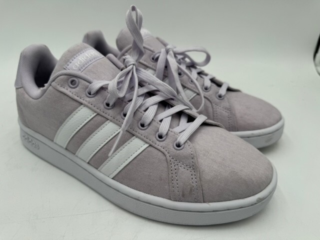 adidas gazelle silver green womens adidas Women's Grand Court 2.0 Tennis Shoes – League Outfitters main image 1