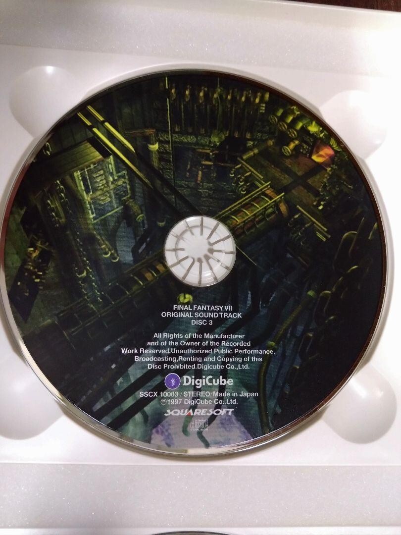 Final Fantasy Vii Original Soundtrack First Limited Edition Box