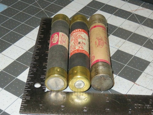 Duel Element Delay Fuse FRS-R TRS-R ECSR FLSR 2/10 Amp geworfen 60 Amp 600 Vac RK5 - Bild 88 von 111