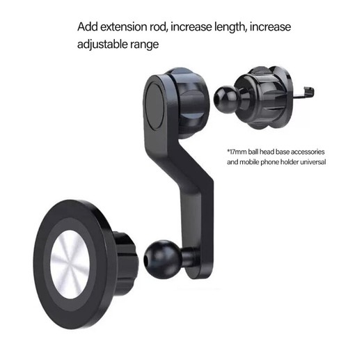 Rotating Bracket Extender Rod Female to Male Head 17mm Ball Joint Extension Arm - 第 2/8 張圖片