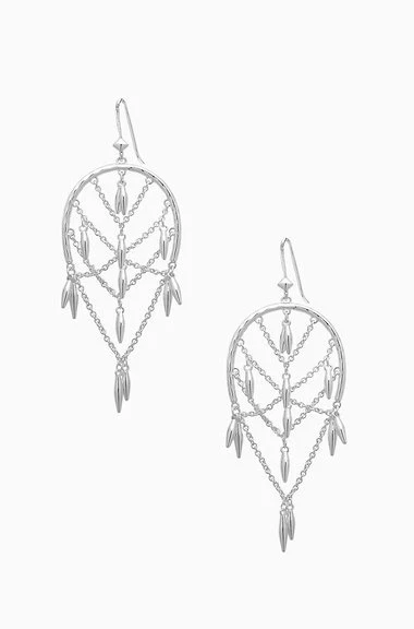 Stella and dot silver best sale earrings