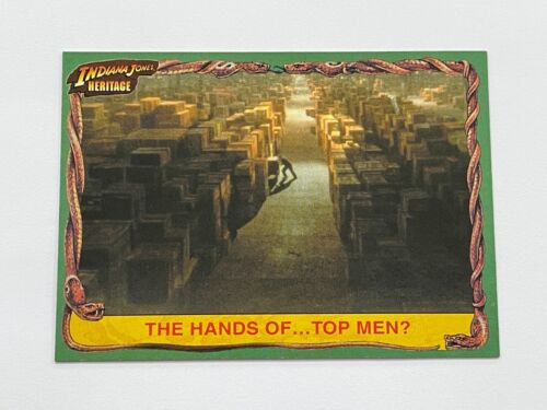 2008 Topps Indiana Jones Heritage #27 - "The Hands of...Top Men?"