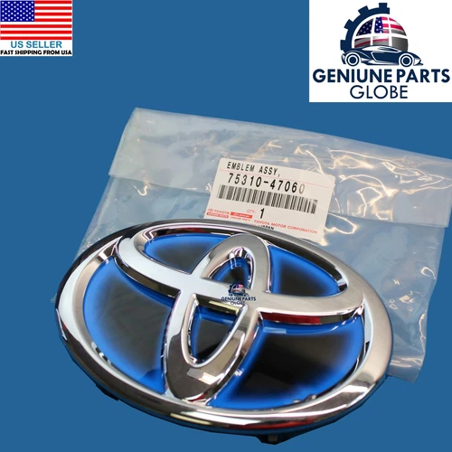 GENUINE OEM TOYOTA 2016-2018 HYBRID AVALON PRIUS FRONT GRILLE EMBLEM 75310-47060