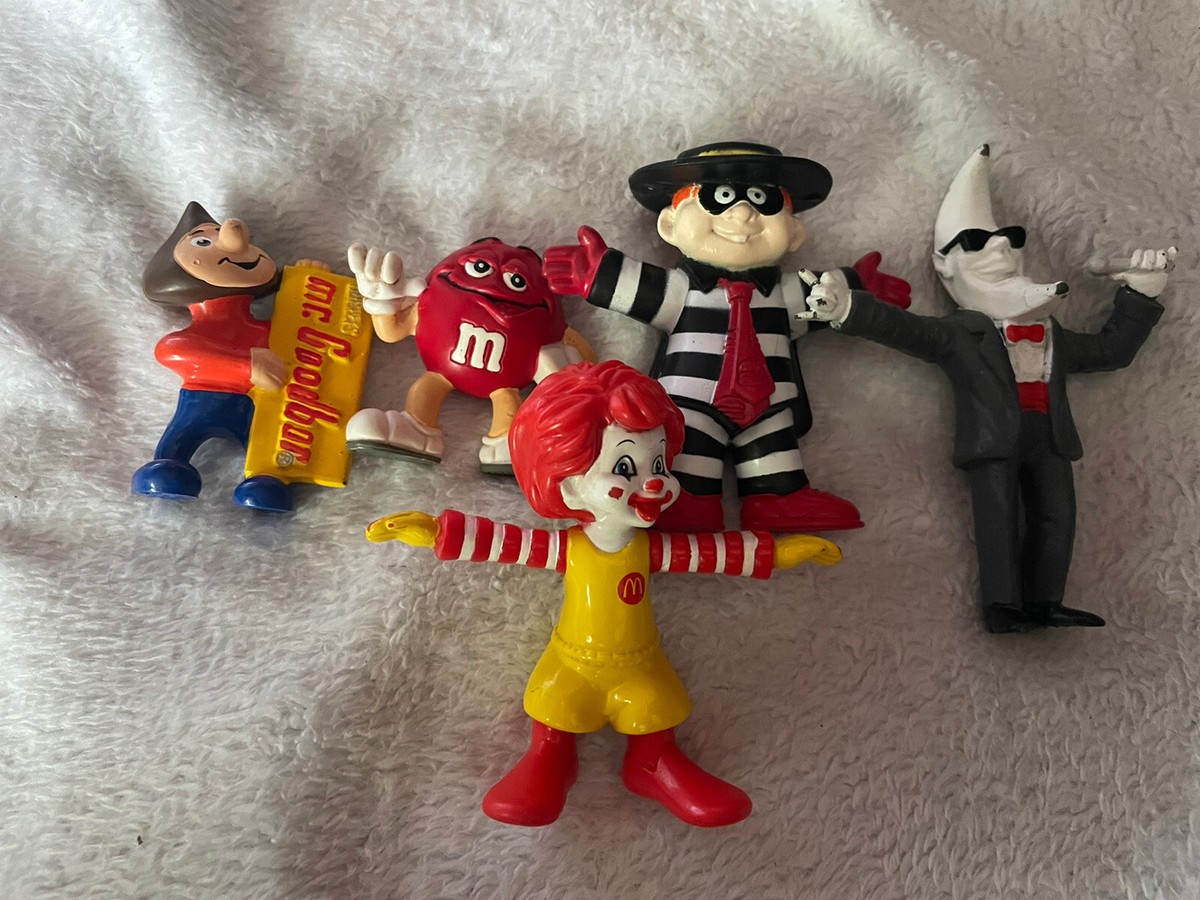 VINTAGE* McDonald's Toys And Mascots with classic MOON MAN