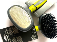 Farm-Land Fellpflegeb&uuml;rste doppelseitig nutzbar Hundeb&uuml;rste 2 in 1 quer 18 cm