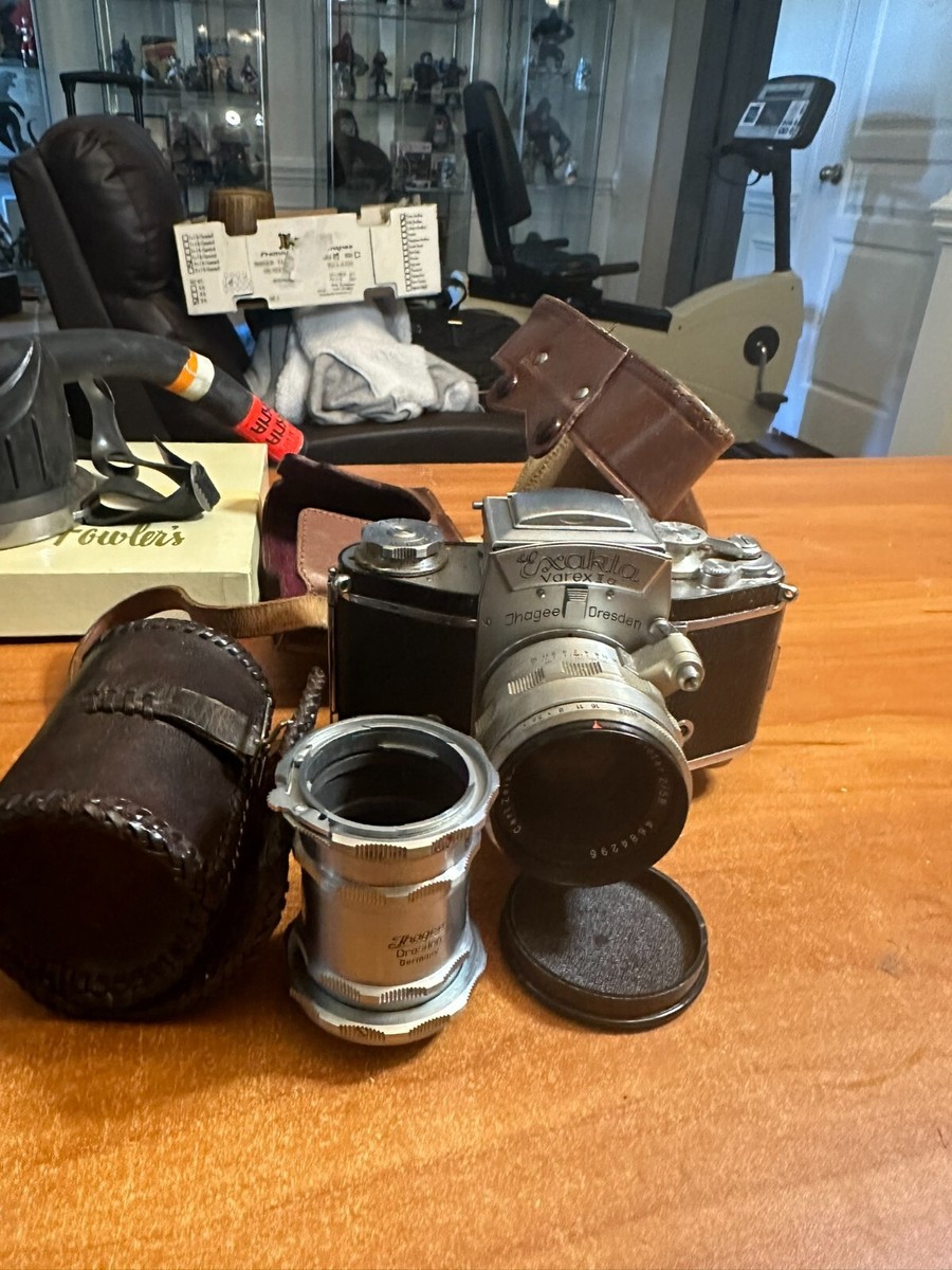 Exakta Varex Ihagee Dresden Vintage SLR Camera Carl Zeiss Exakta Varex Ihagee Dresden Vintage SLR Camera Carl Zeiss