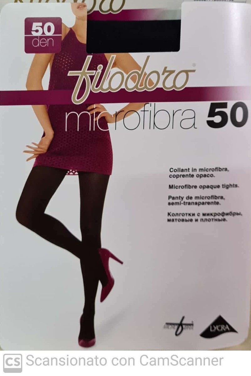 Filodoro Collant in microfibra 50 coprente opaco Tuttonudo
