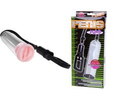 8" Male Penis Enlarger Penis Pump Penis Extender with 4 Sleeves for Beginner