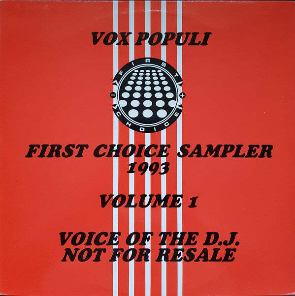 Various - Vox Populi: First Choice Sampler 1993 Volume 1