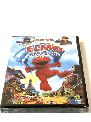 Adventures of Elmo in Grouchland DVD Animated Jim Henson & Vanessa