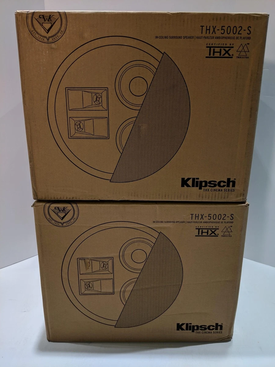 Klipsch thx hotsell in ceiling speakers