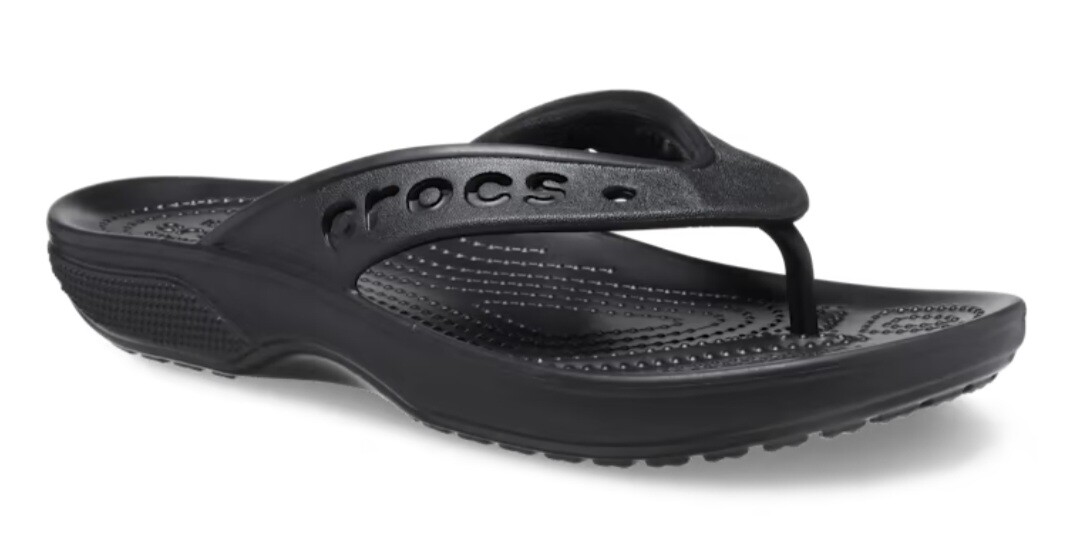 Crocs Men and Women's Baya II Flip White Black Navy 208192 | eBay