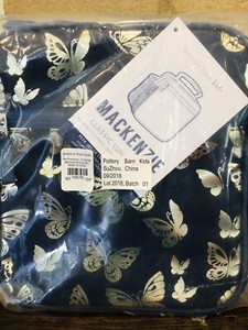 mono pottery barn lunch bag classic box gold mackenzie foil butterfly