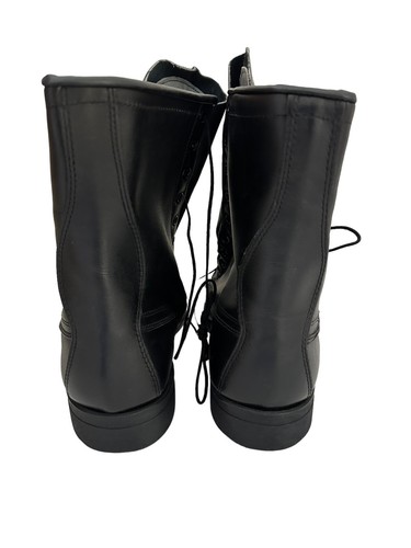 Addison Shoe Company Mens 60508 Military Hard Toe Boots Size 8.5E Black - Picture 3 of 17