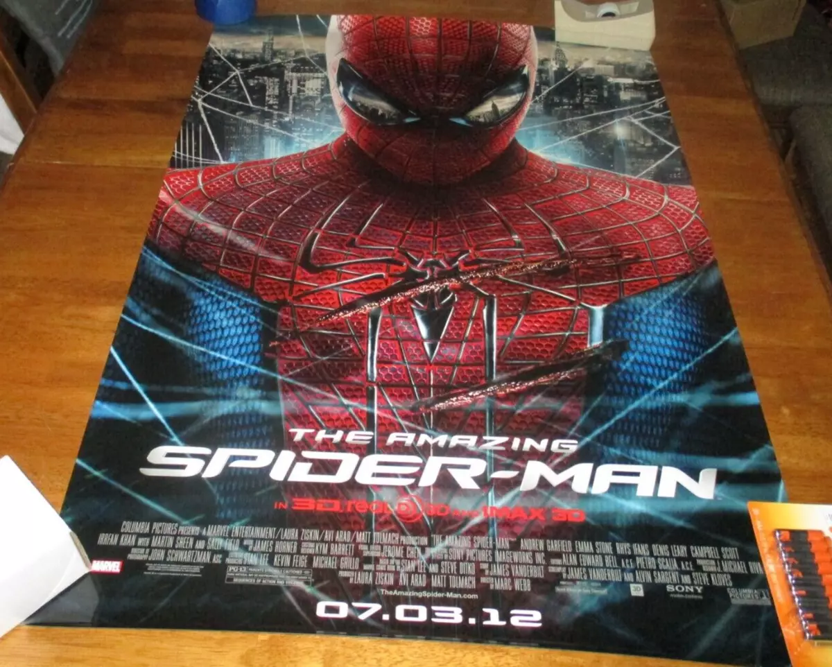  Movie Poster SPIDER-MAN 2 1 Sided ORIGINAL FINAL 27x40