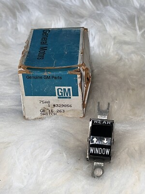 1981 - 1991, GMC, Chevy Pickup NOS Tailgate Power Window Switch GM