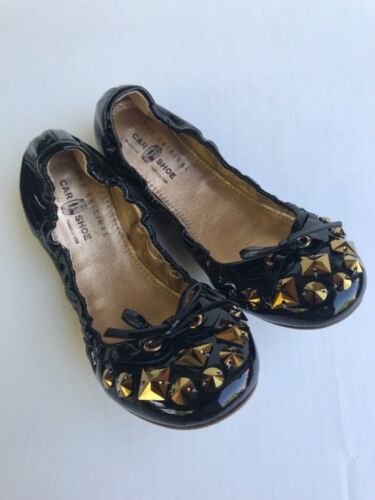 CAR SHOE THE ORIGINAL black patent leather ballet flats sz. 38.5 us 8.5 - Picture 2 of 5