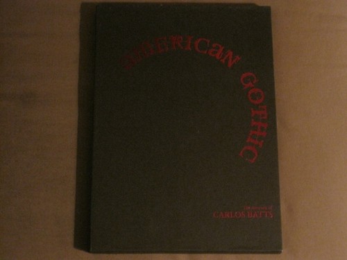 AMERICAN GOTHIC THE ARTWORK OF CARLOS BATTS RARE DELUXE 1ST EDIT. ART BOOK + CD - Picture 3 of 5