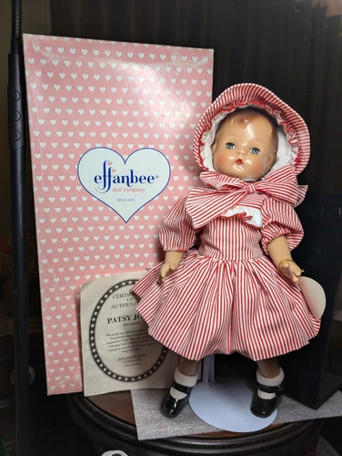 Sweet 1995 Patsy Joan Effanbee  Doll Co 16” W/ Box & Certificate