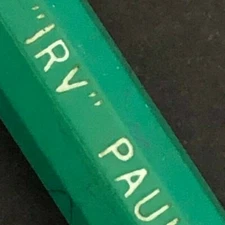 c1940's-50's Irvin "Irv" Pauls Buhler, KS Mechanical Advertising Pencil