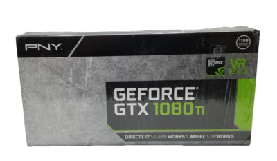 PNY GeForce VCGGTX1080T11PB-CG, GTX 1080 Ti 11GB PCI Express 3.0 x16 Video Card