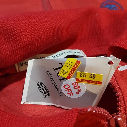 Pebble Beach Golf Boy's Size 4T Red Full Zip Windbreaker Retro Jacket Outdoor - Picture 6 of 7
