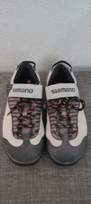Shimano SH-M036W Beige Tan Black Road Cycling Shoes EU 38 US Mens 5 Suede 2 Bolt