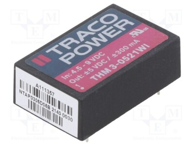1 Stück, Wandler: DC/DC THM3-0521WI 