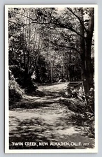 c1910  Road Twin Creek New Almaden California P798X