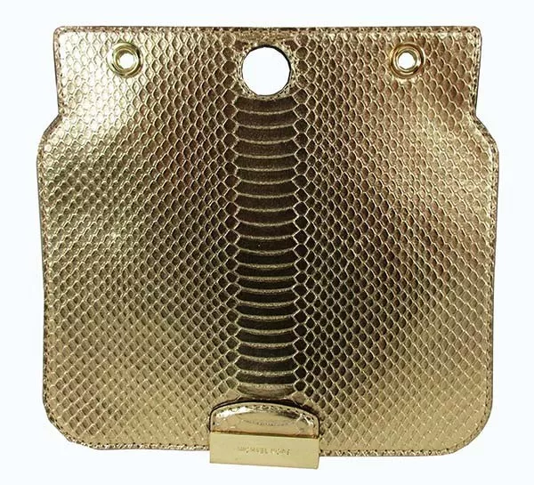 Michael Kors SLOAN SELECT Gold MD Shoulder flap Leather Msrp 68.00
