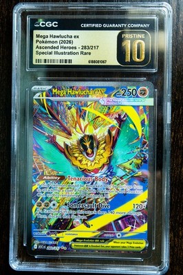 Mega Hawlucha ex 283/217 Me: Ascended Heroes Holo for sale online