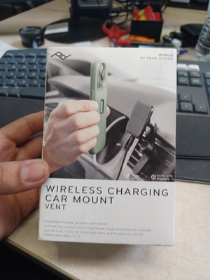 Peak Design Magnetic Wireless Charging Smartphone Car Vent Mount 818373024581