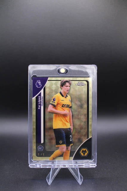 2025-26 TOPPS Chrome Premier League - 197 Fer López - 1 OF 1 - RARE