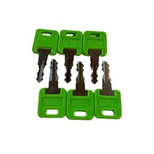 6pcs RV MK9901 6601 Key Fits FIC Code 9901- M -New Motorhome Master Green Keys