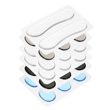 Drum Dampeners Drum Gel Silicone Multicolor for Drums Tone Control 32 Pcs