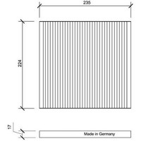 Diederichs DCI0044 Innenraumfilter, Pollenfilter FüR Renault Megane Scenic (JA0/