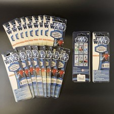 Star Wars sticker book - 6 unique sheets of stickers - LOT Of 19