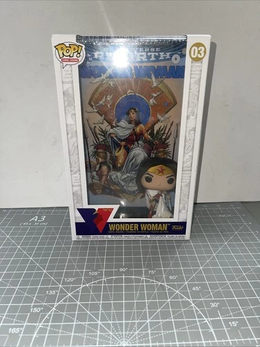 Funko Pop! Comic Book Cover with Case: DC Universe - Wonder Woman #03