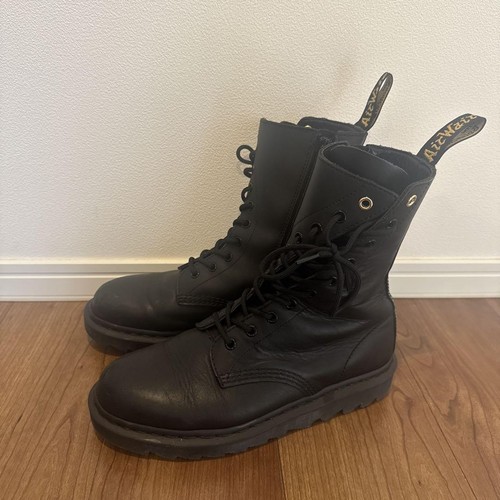 Dr. Martens Yohji Yamamoto Collab Boots Unisex Black Leather Used