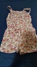 OLD NAVY NwT Girls Sumner Romper Size 6/7. Floral Print. NWT