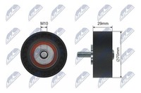 Spannrolle Keilrippenriemen Passend FÜR Fiat Passend FÜR Iveco