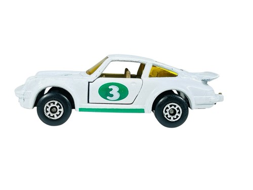Matchbox Superfast MB3 White Porsche 911 Turbo - w/Yellow Grid Box - Picture 2 of 13