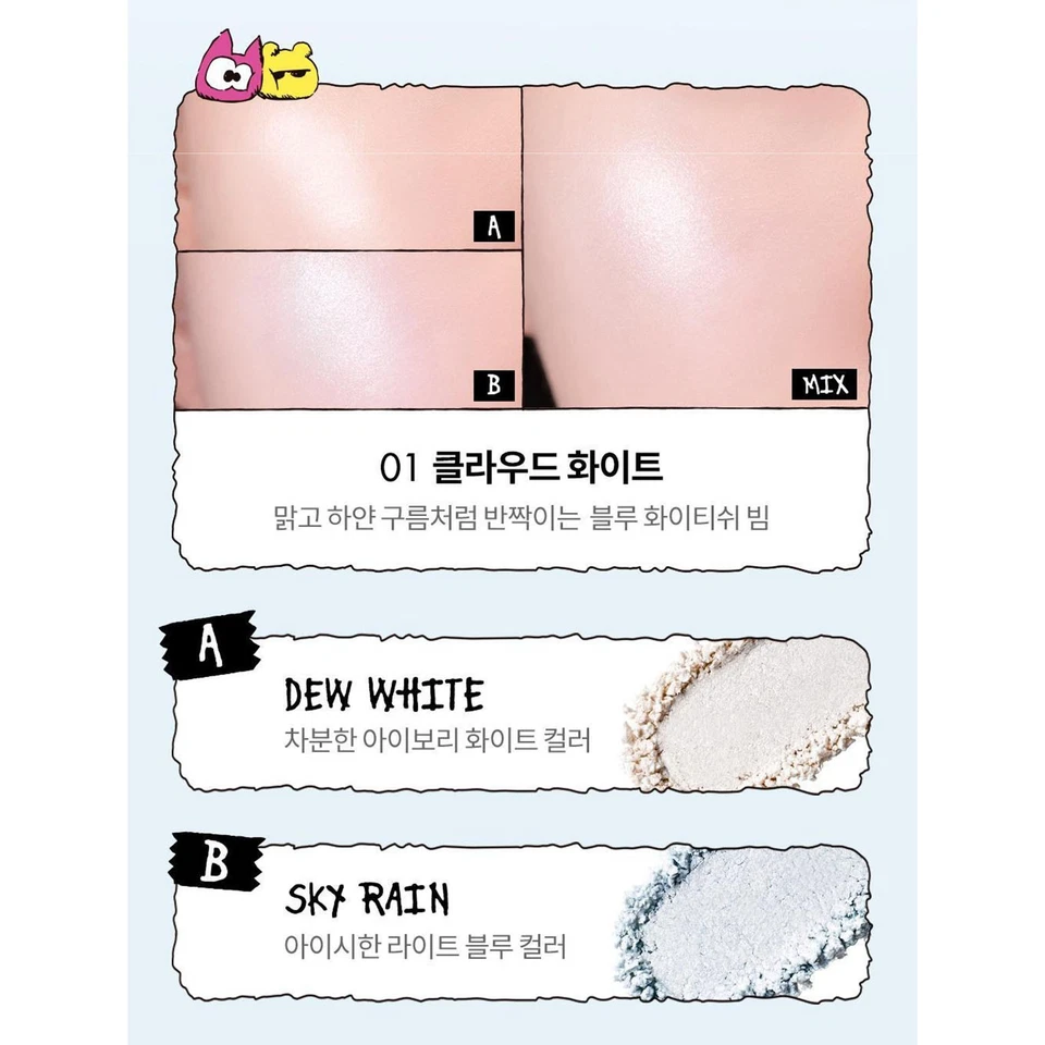 ROMAND ROM&ND X GDRAGON Dual Jelly Highlighter 3.5g 2colrs ZONFRIENDS - Image 4 of 4