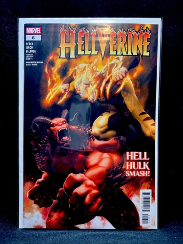 Hellverine #6 Main Cover (Marvel, 2025)  Kendrick Kunkka Lim 1st Full Hell Hulk