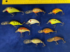 LOT OF 10 GREAT VINTAGE  BASS FISHING LURES — photo 2