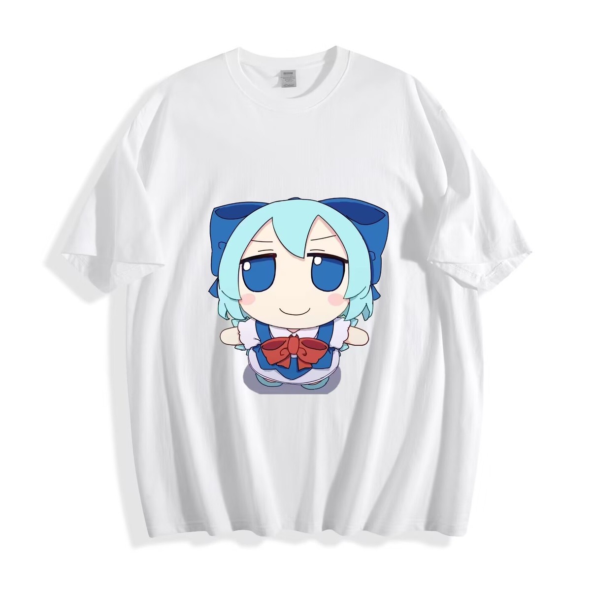 Touhou Project Cirno T-Shirt - Plushie-Style Chibi Ice Fairy 