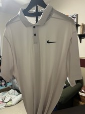 Nike Men's Dri-FIT Vapor Golf Polo DH0608-100 White Size XXL